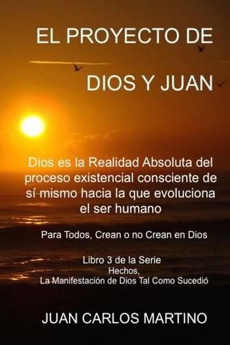 Cover image for El Proyecto de Dios y Juan: Dios es la realidad absoluta del proceso existencial consciente de si mismo hacia la que evoluciona el ser humano