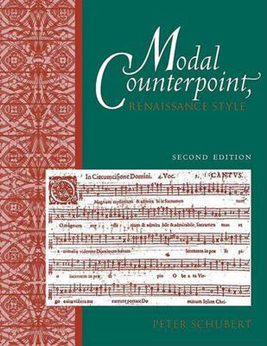 Cover image for Modal Counterpoint: Renaissance Style