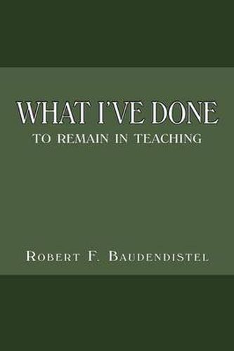 Cover image for What I've Done