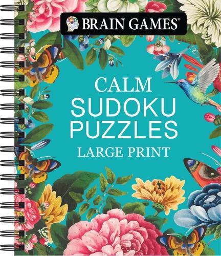 Cover image for Brain Games - Calm: Sudoku Puzzles - Large Print