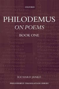 Cover image for Philodemus: On Poems