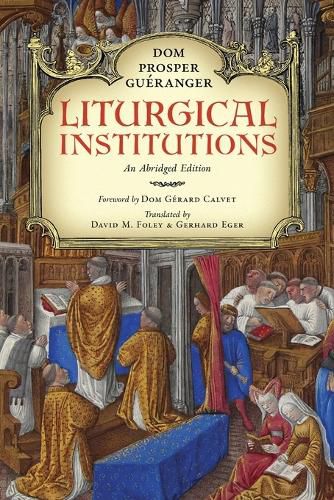 Cover image for Liturgical Institutions