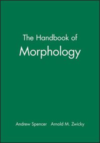 Cover image for The Handbook of Morphology