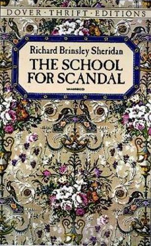 Cover image for The School for Scandal