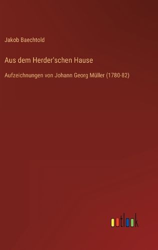 Cover image for Aus dem Herder'schen Hause