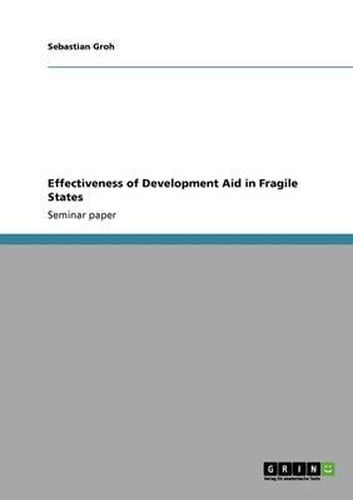 Cover image for Effectiveness of Development Aid in Fragile States