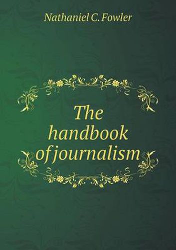 Cover image for The handbook of journalism