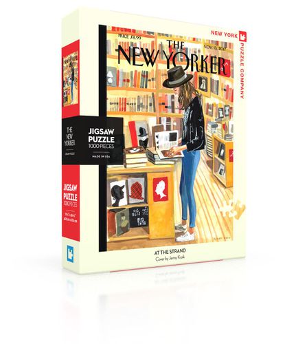 New Yorker Jigsaw Puzzle: At The Strand Cover (1000 pieces)