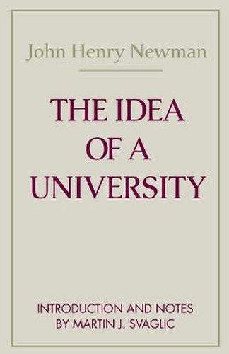 Idea of a University, The