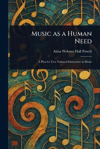 Cover image for Music as a Human Need