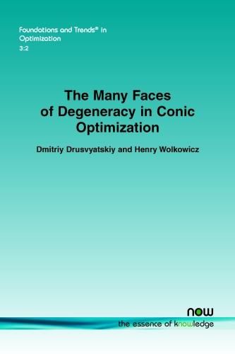 Cover image for The Many Faces of Degeneracy in Conic Optimization