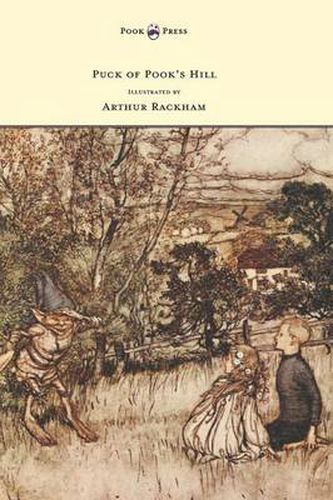 Cover image for Puck of Pook's Hill - Illustrated by Arthur Rackham