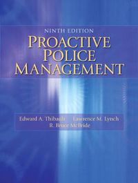 Cover image for Proactive Police Management