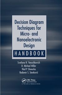 Cover image for Decision Diagram Techniques for Micro- and Nanoelectronic Design Handbook