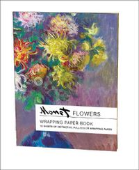 Cover image for Flowers, Claude Monet Wrapping Paper Book