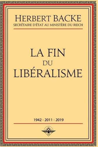 Cover image for La fin du liberalisme