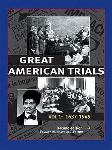 Cover image for Great American Trials: Trials from 1637-2001