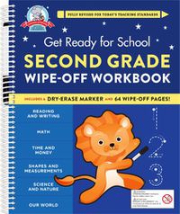 Cover image for Get Ready for School: Second Grade Wipe-Off Workbook