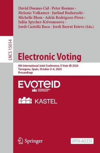 Cover image for Electronic Voting