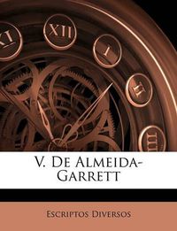 Cover image for V. de Almeida-Garrett