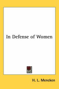 Cover image for In Defense of Women