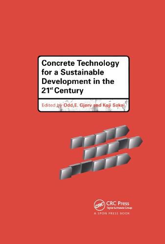 Cover image for Concrete Technology for a Sustainable Development in the 21st Century