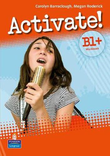 Cover image for Activate! B1+ Workbook without Key/CD-Rom Pack