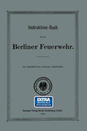 Cover image for Instruktions-Buch Fur Die Berliner Feuerwehr