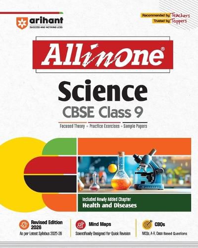 Cover image for Arihant All in One Science Class 9 for CBSE Exam 2025-26 As per Recommendations of NEP 2020 Based on the latest NCERT