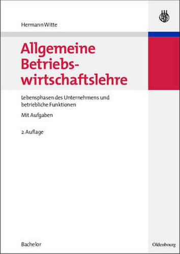 Cover image for Allgemeine Betriebswirtschaftslehre