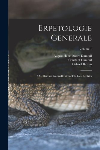 Cover image for Erpetologie Generale