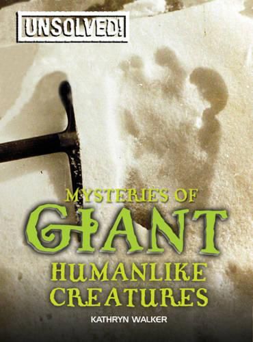 Cover image for Mysteries of Giant Humanlike Creatures