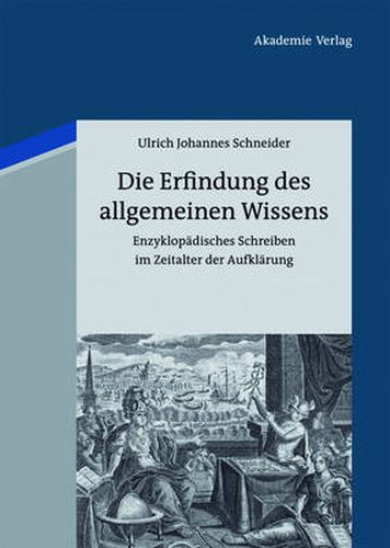 Cover image for Die Erfindung des allgemeinen Wissens