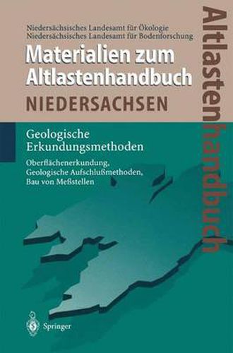 Cover image for Altlastenhandbuch des Landes Niedersachsen. Materialienband