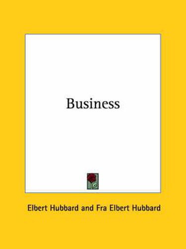 Cover image for Business