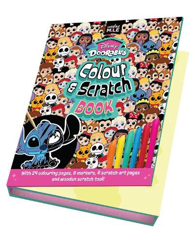 Cover image for Disney Doorables Colour and Scratch Book