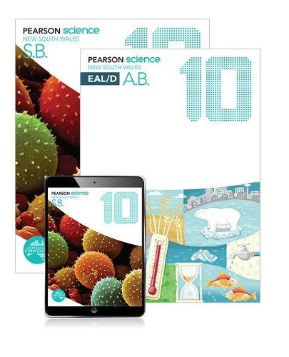 Cover image for Pearson Science New South Wales 10 Student Book, eBook and EAL/D Activity Book