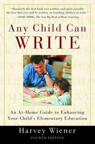 Cover image for Any Child Can Write