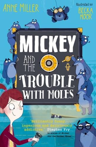 Cover image for Mickey and the Trouble with Moles