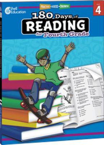 Cover image for 180 Days of Reading for Fourth Grade: Practice, Assess, Diagnose