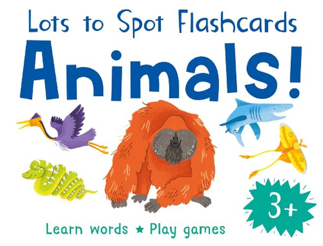 Cover image for Lots to Spot Flashcards: Wild Animals!