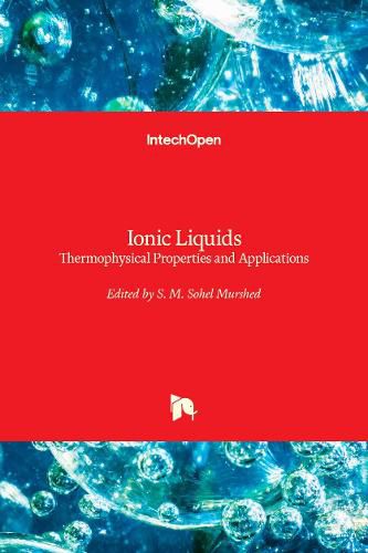 Cover image for Ionic Liquids: Thermophysical Properties and Applications