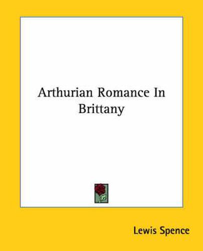 Cover image for Arthurian Romance in Brittany