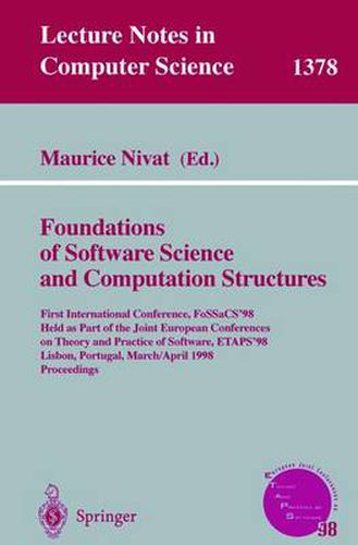 Cover image for Foundations of Software Science and Computation Structures