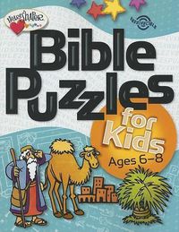 Cover image for Bible Puzzles for Kids (Ages 6-8)