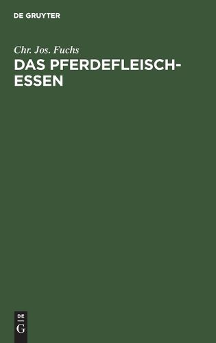 Cover image for Das Pferdefleischessen