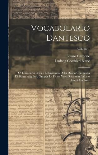 Cover image for Vocabolario dantesco