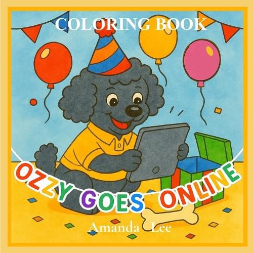 Cover image for Ozzy Goes Online - Coloring book