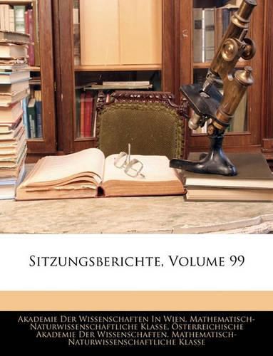 Cover image for Sitzungsberichte, Volume 99