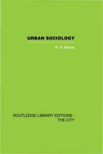 Cover image for Urban Sociology